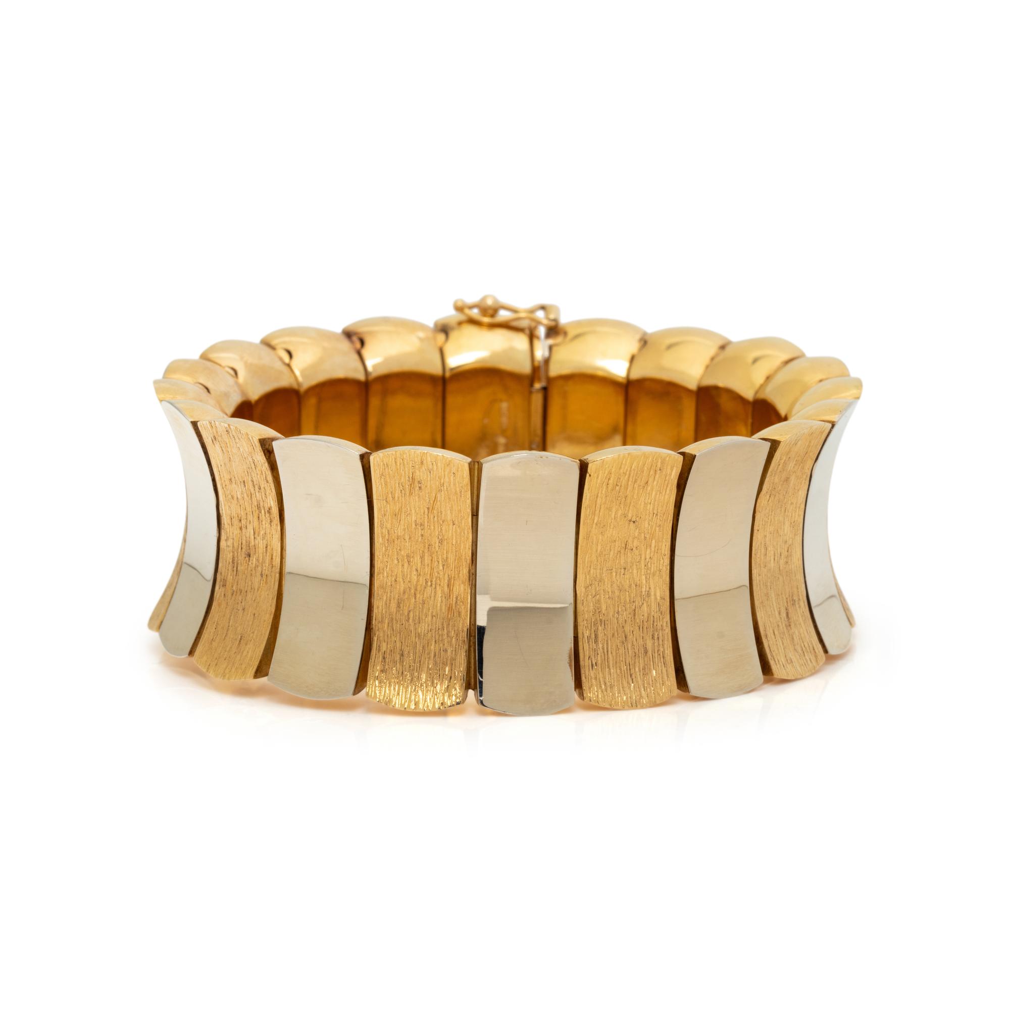 BICOLOR GOLD BRACELET