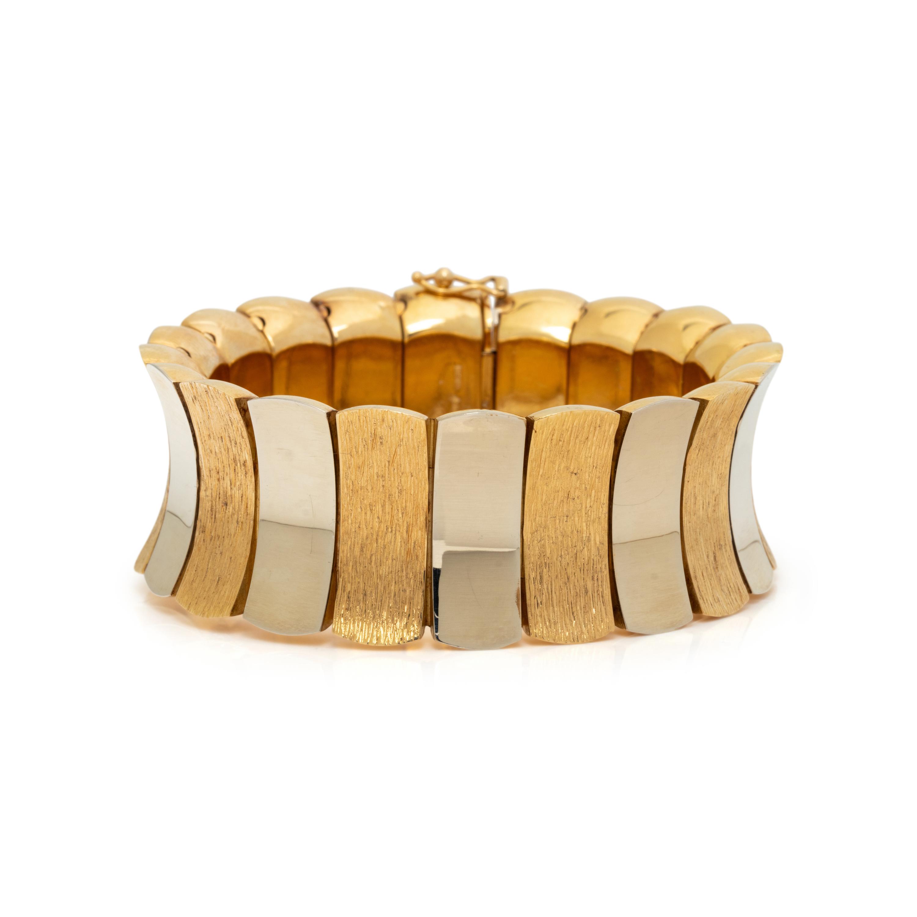 BICOLOR GOLD BRACELET