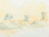 Cheetah Trio Field Sketch , 2012