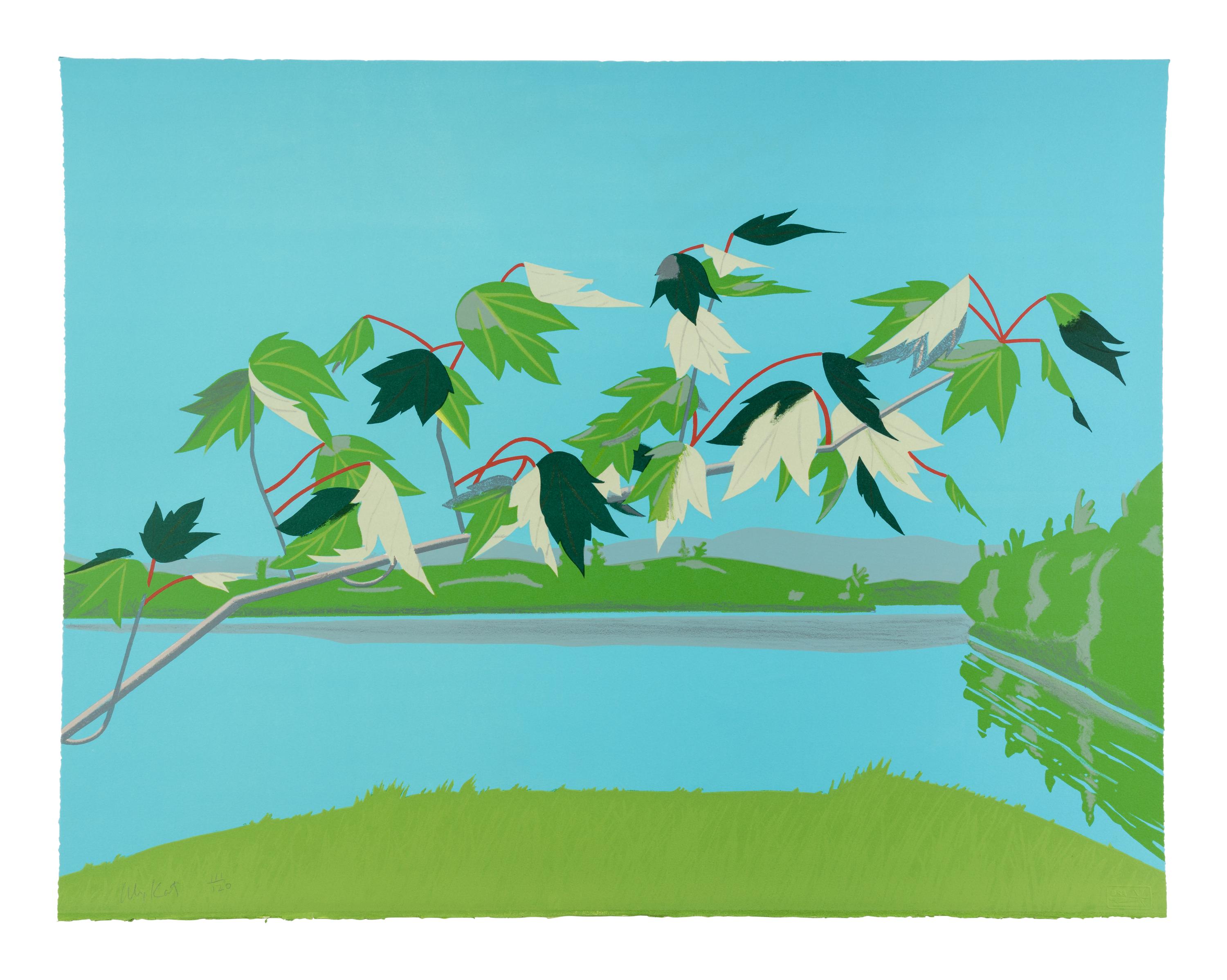 9 Plates from Ten Lithographs by Ten Artists Including works by Alex Katz, Jack Beal, Fairfield Porter, James Brooks, Red Grooms, Chaim Gross, Philip Guston, Richard Lindner, and Robert Andrew Park.