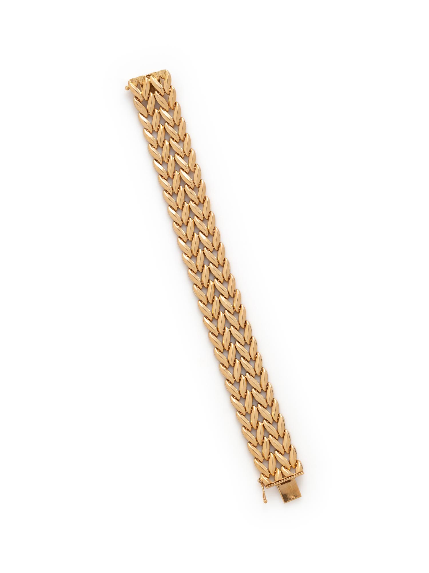 YELLOW GOLD BRACELET