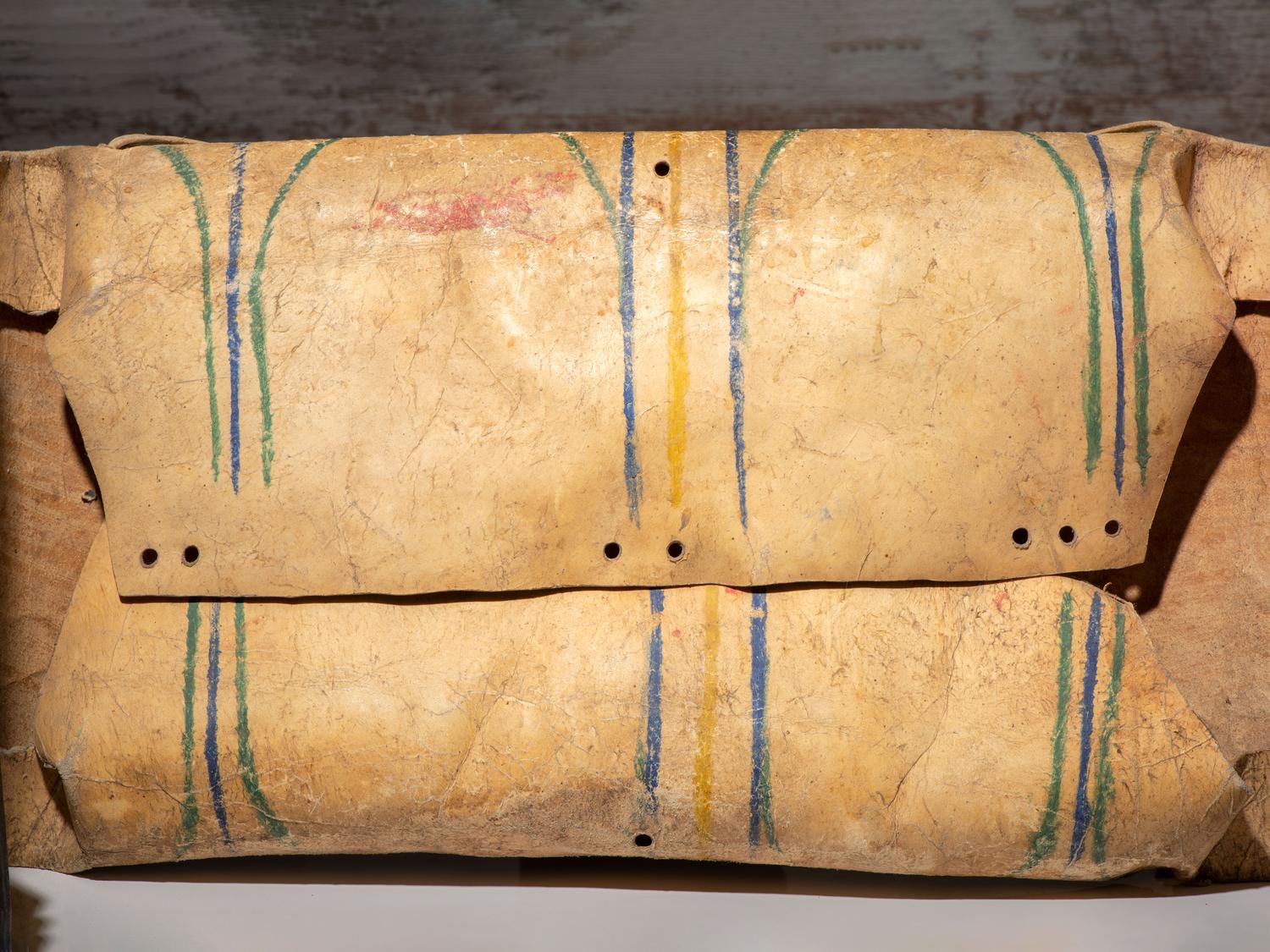 Sioux Painted Parfleche Envelope