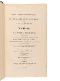 PURSH, Frederick Traugott (1774-1820). Flora Americae Septentrionalis . London: for James Black and Son, 1816.