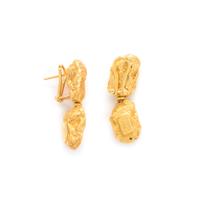 ROBERTO COIN, YELLOW GOLD SET