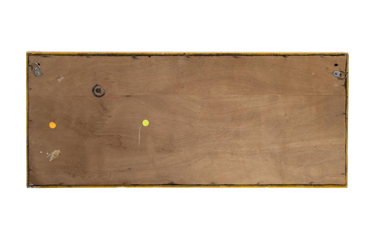 Heads in yellow box with black interior
