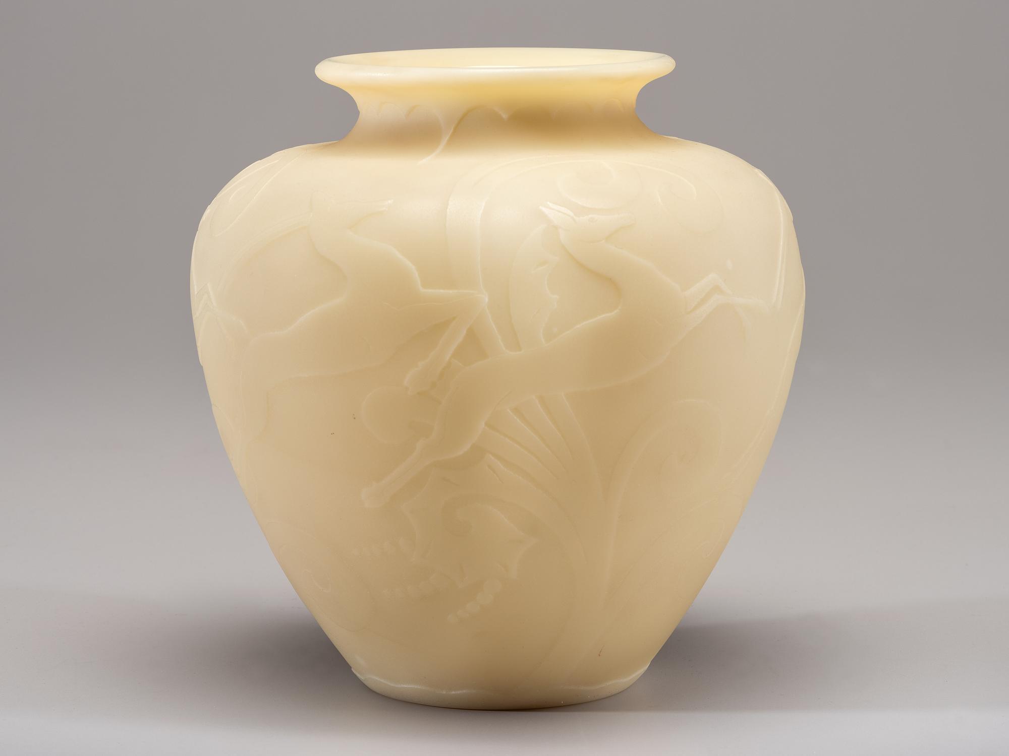 Vase with Deer