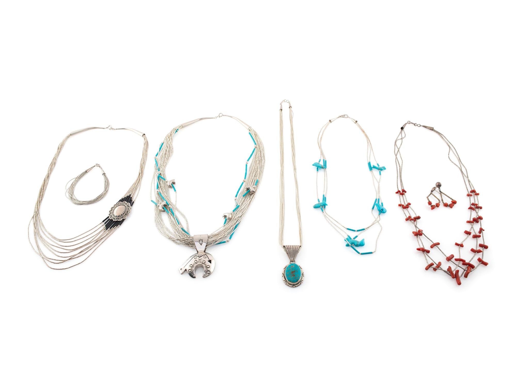 Southwestern-style Liquid Silver Jewelry