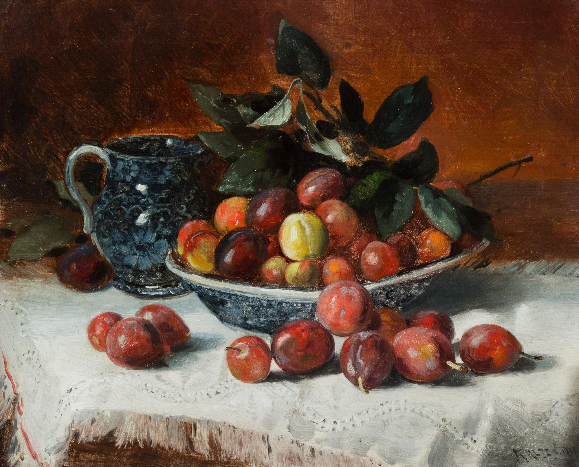 Mathias Joseph Alten, (American, 1871 - 1938), Still Life with Jug, 1903
