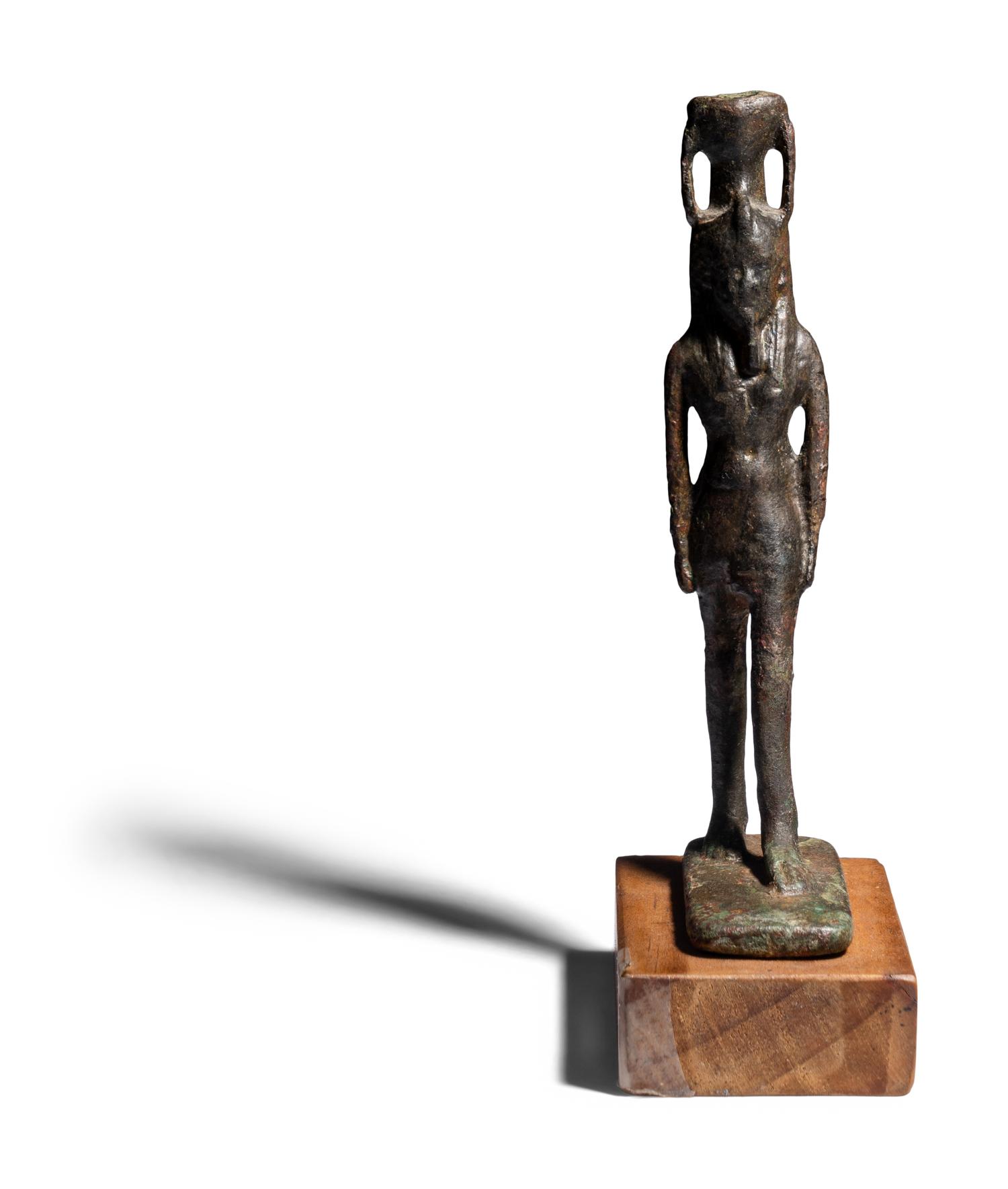 An Egyptian Bronze Nefertum