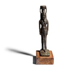 An Egyptian Bronze Nefertum
