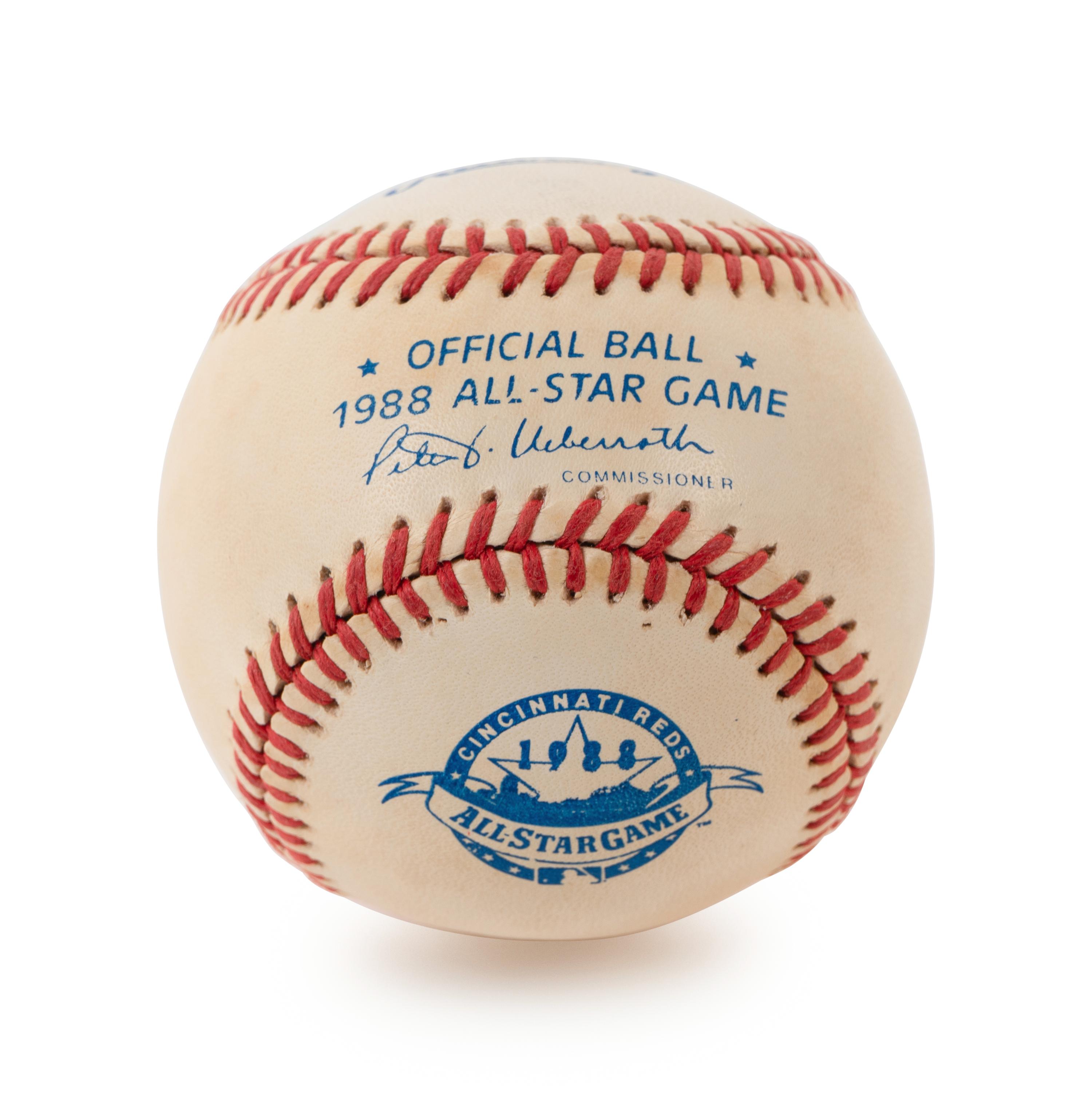 A Group of 14 Official Rawlings World Series and All-Star Game Event Baseballs,