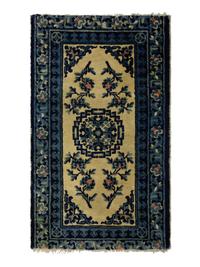 Two Chinese Wool Mats