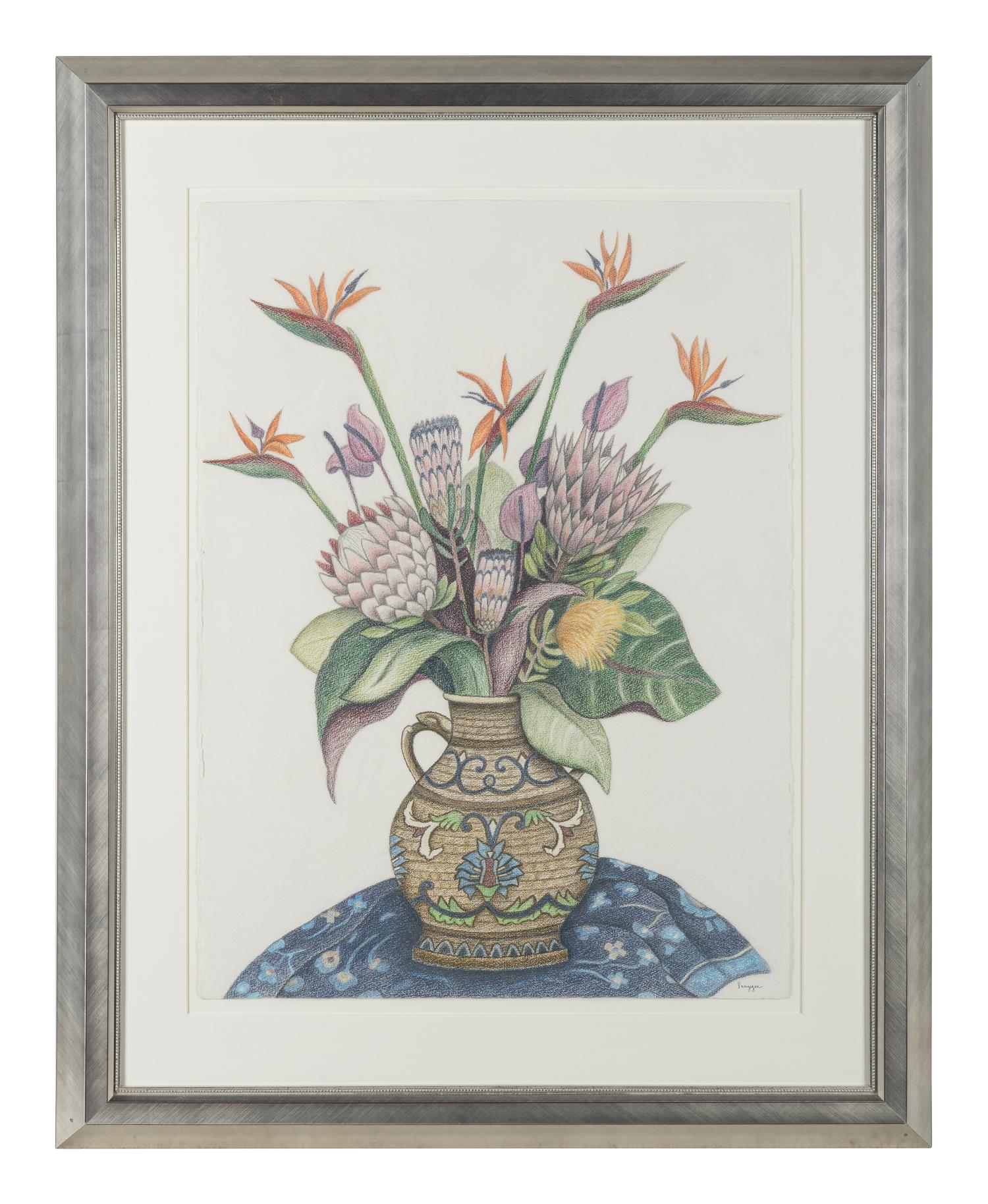 Still Life with Tropical Flowers