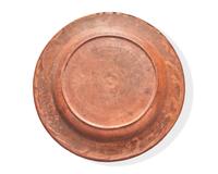 A Glazed and Slip-Decorated Redware Plate, Continental, 19th Century