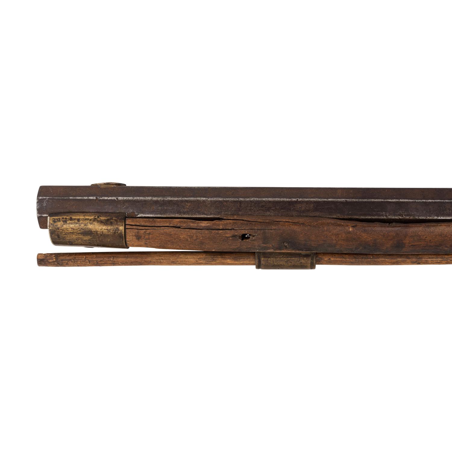 Conestoga Rifle Works Percussion Rifle Apparently Acquired on the Standing Rock Reservation