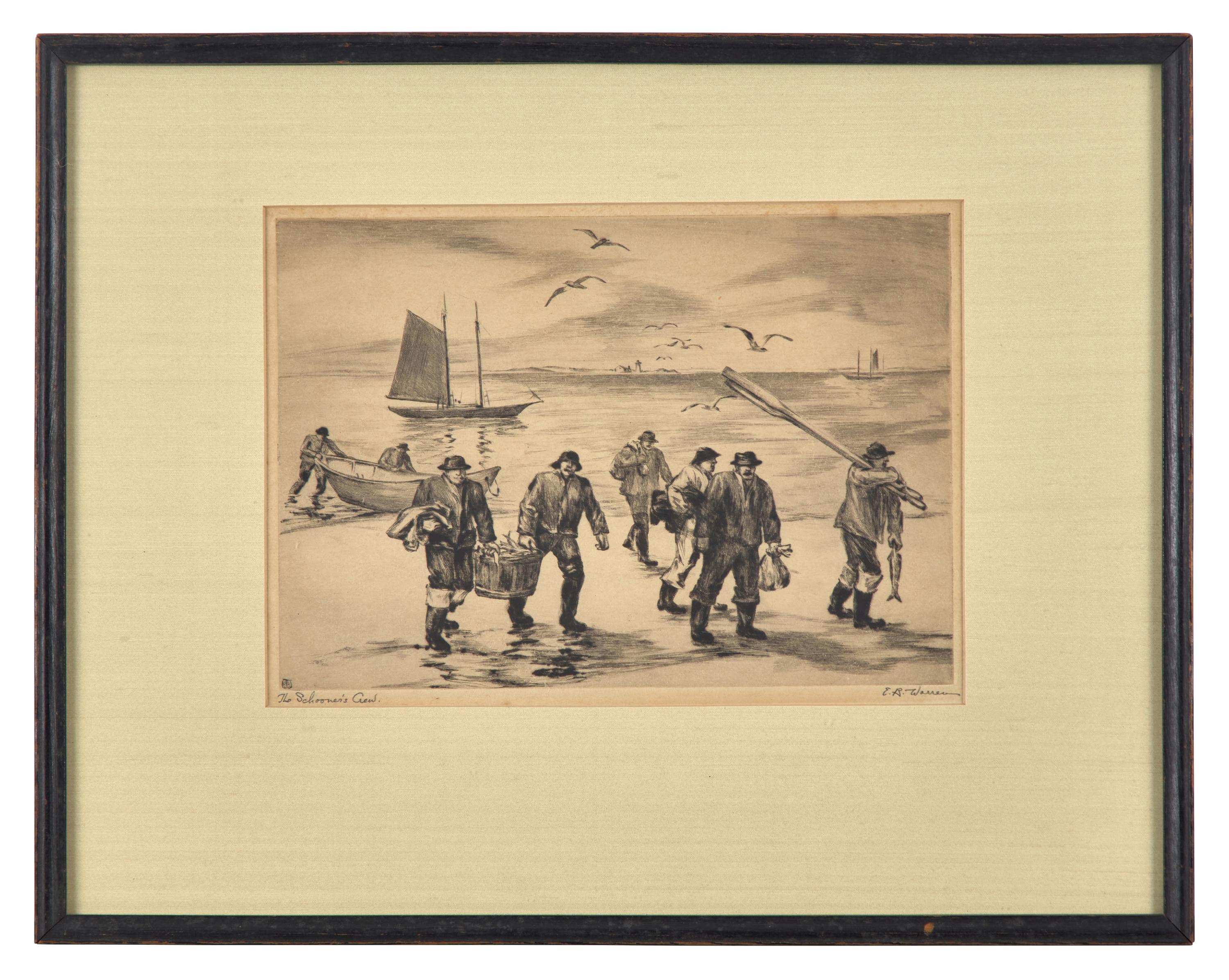 The Schooner's Crew