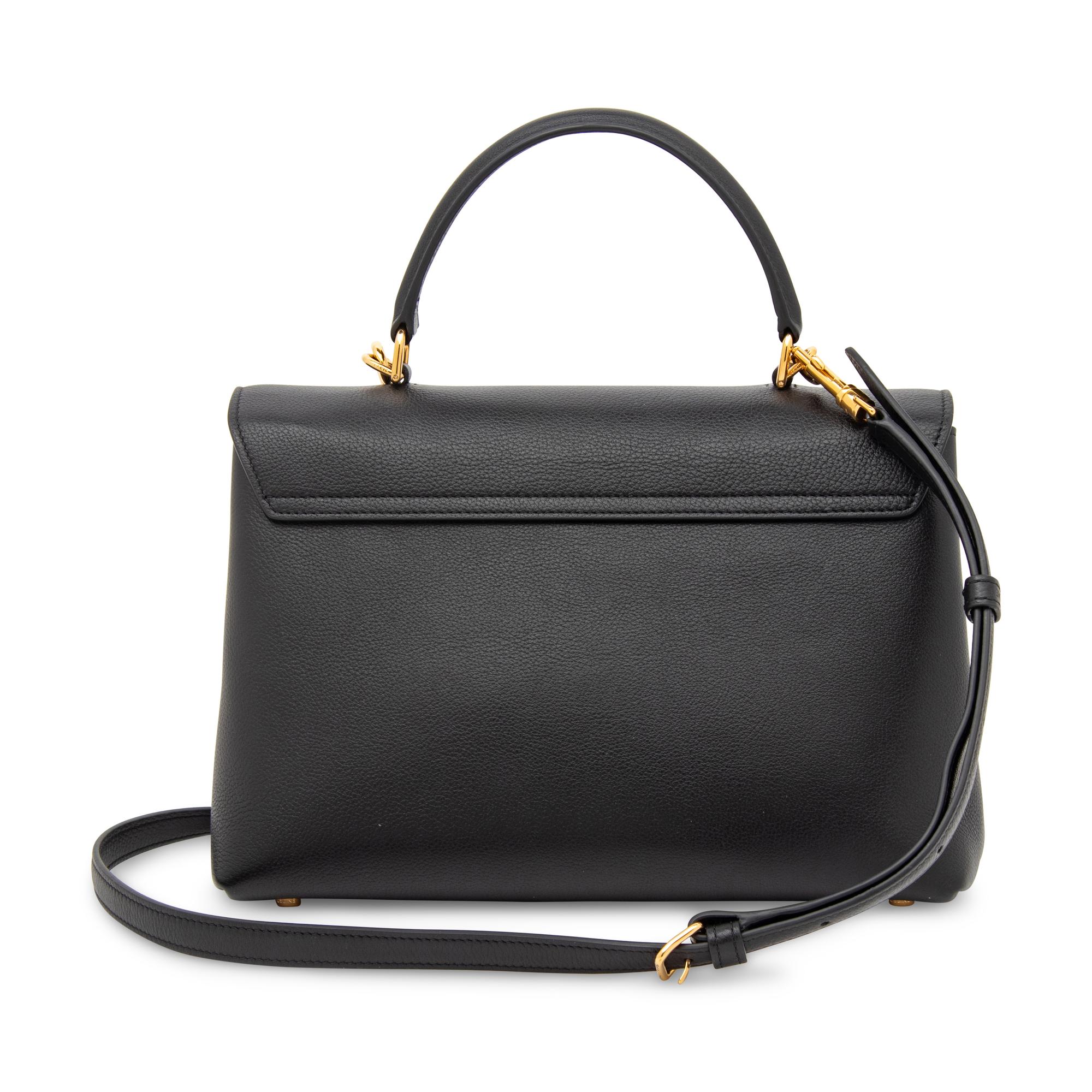 CELINE, MEDIUM BLACK NINO BAG