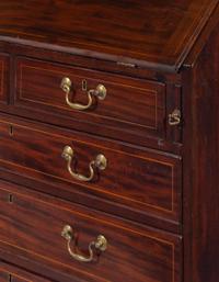 A Chippendale Mahogany Slant-Front Desk