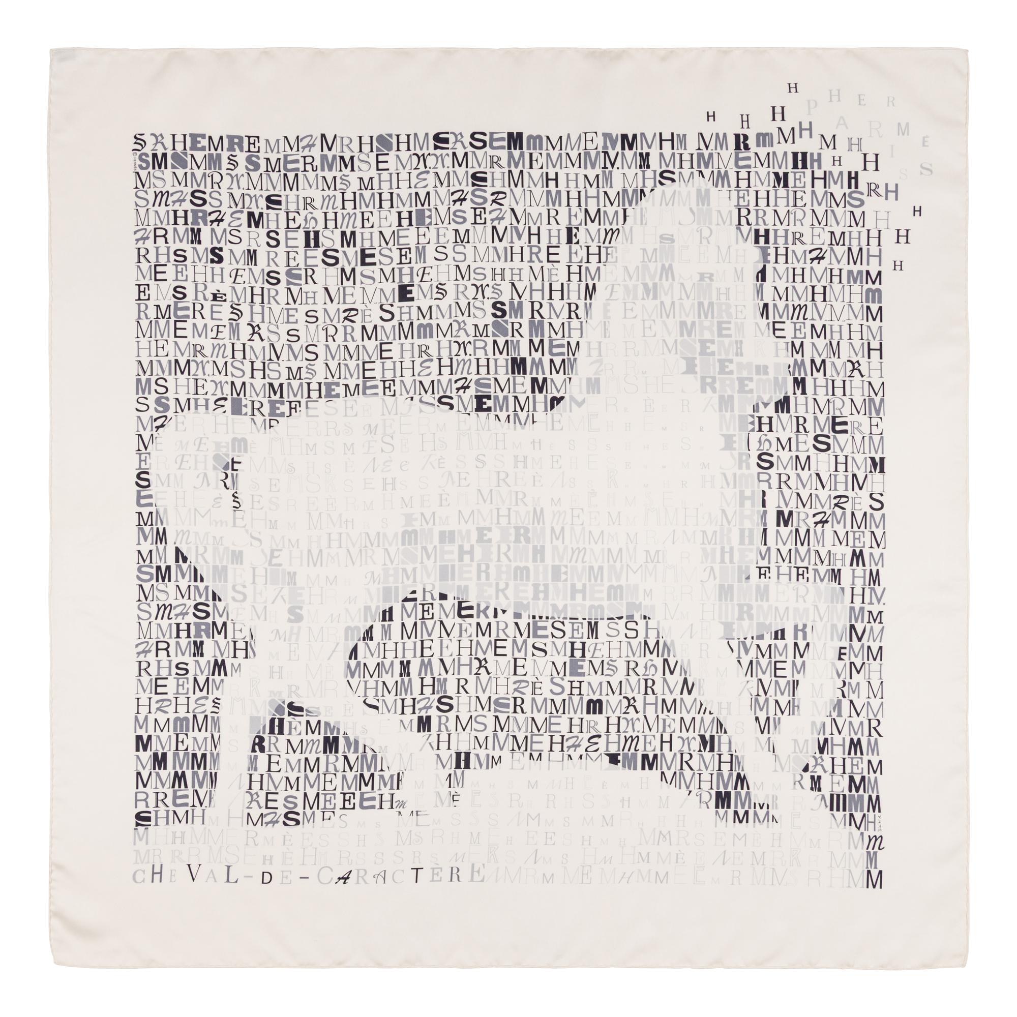 Hermès, Four Silk Scarves 90