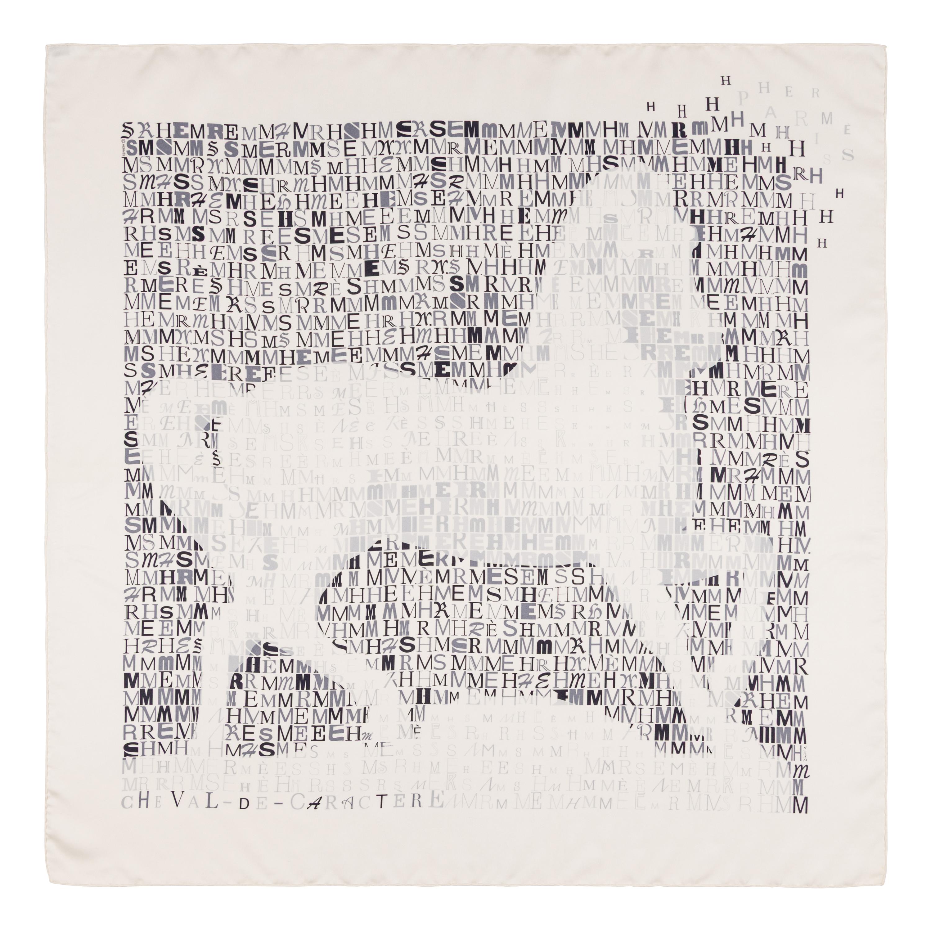 Hermès, Four Silk Scarves 90