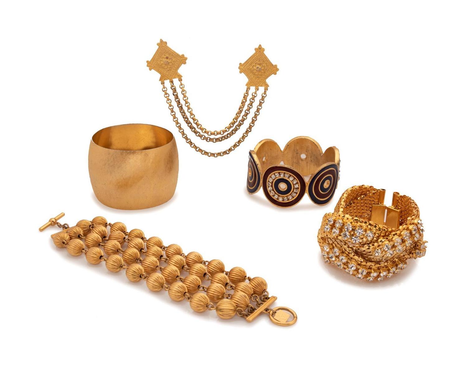 Ten Assorted Costume Jewelry Pieces, 1980-2000s