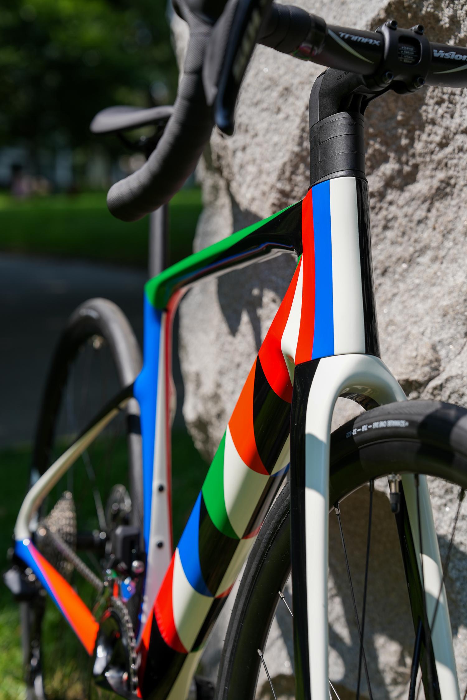 Odili Donald Odita (Nigerian-American, b. 1966) — Cannondale Synapse Carbon 4