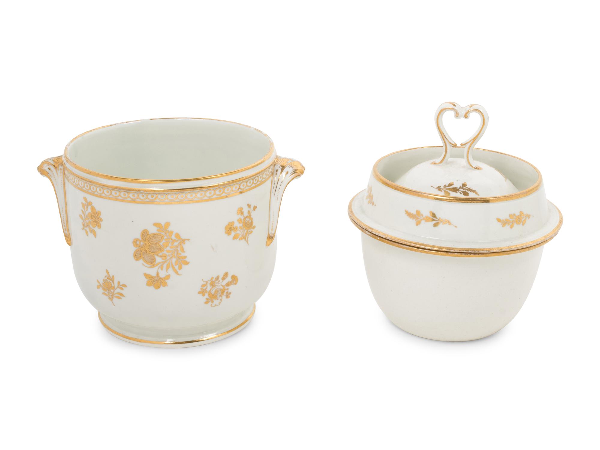 An English Porcelain Cooler