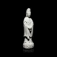 A Chinese Blanc de Chine Figure of Guanyin