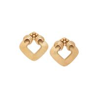 RETRO, YELLOW GOLD DRESS CLIPS