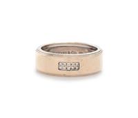 TIFFANY & CO., ITALY, BICOLOR GOLD AND DIAMOND 'CENTURY' RING