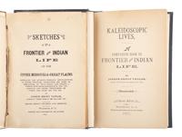 [NATIVE AMERICANA]. TAYLOR, Joseph H. Sketches of Frontier and Indian Life on the Upper Missouri and Great Plains. Pottstown, PA: Privately printed, 1889.
