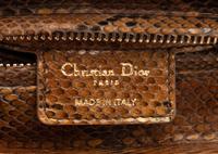 Christian Dior Multicolored Python Small Lady Dior Bag, 2010