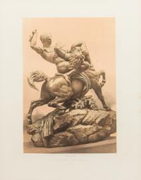 A Collection of Six French Prints of Classical Statues Largest: 9 x 11 inches. — AFTER J.B. WICAR