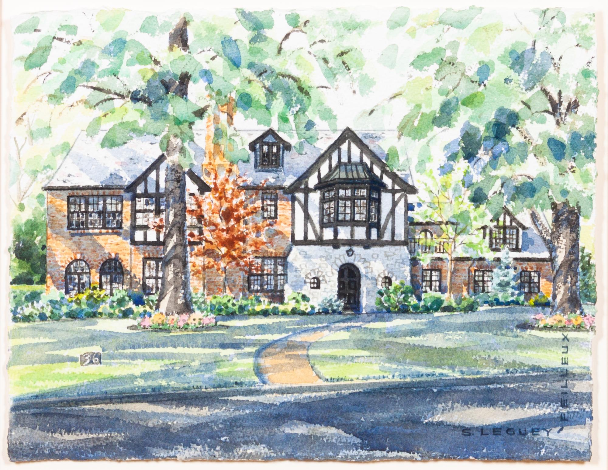 S. Leguey-Feilleux, (American, 20th century), House in Clayton