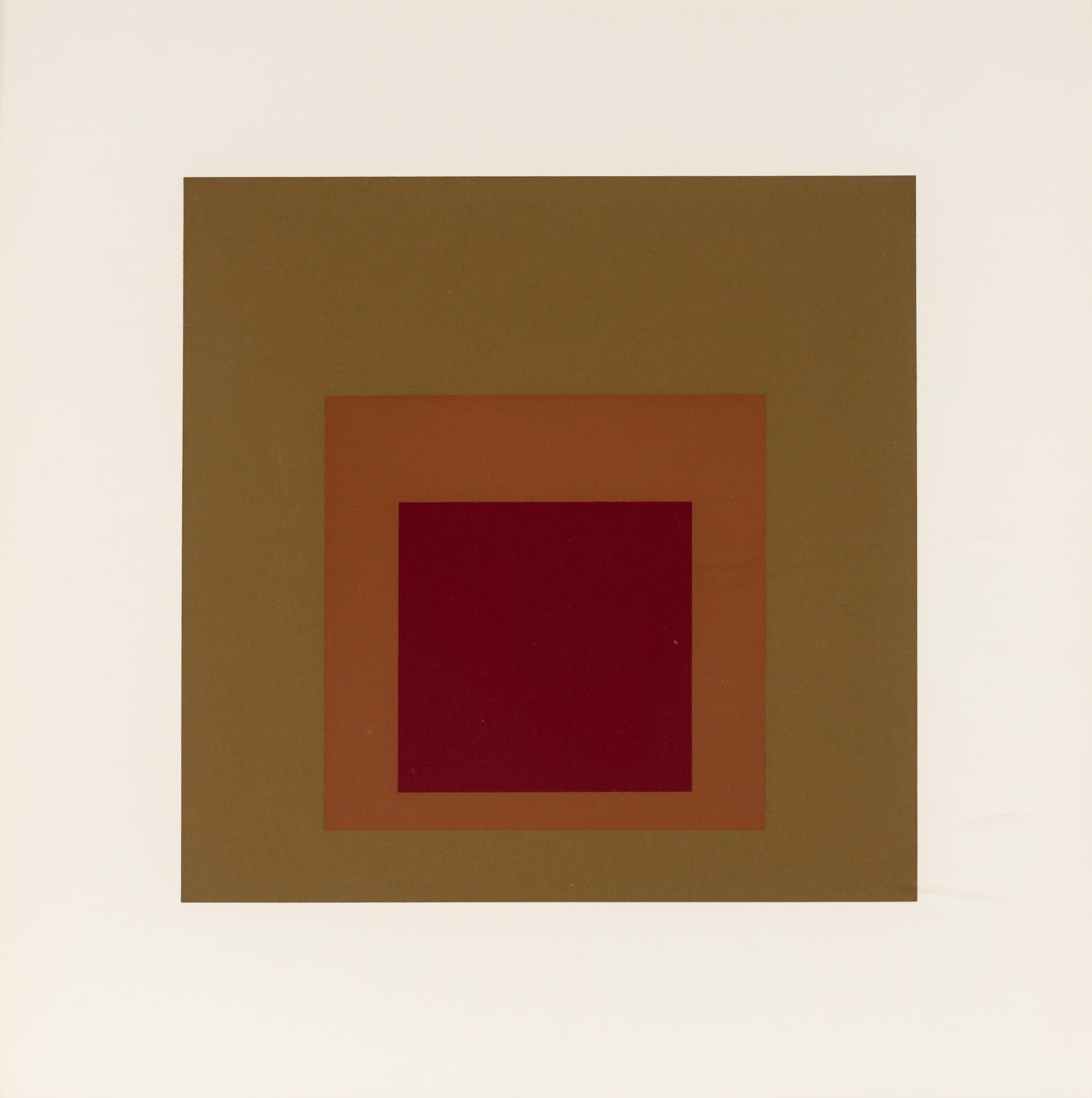 Homage to the Square (a group of nine from the portfolio of ten)
