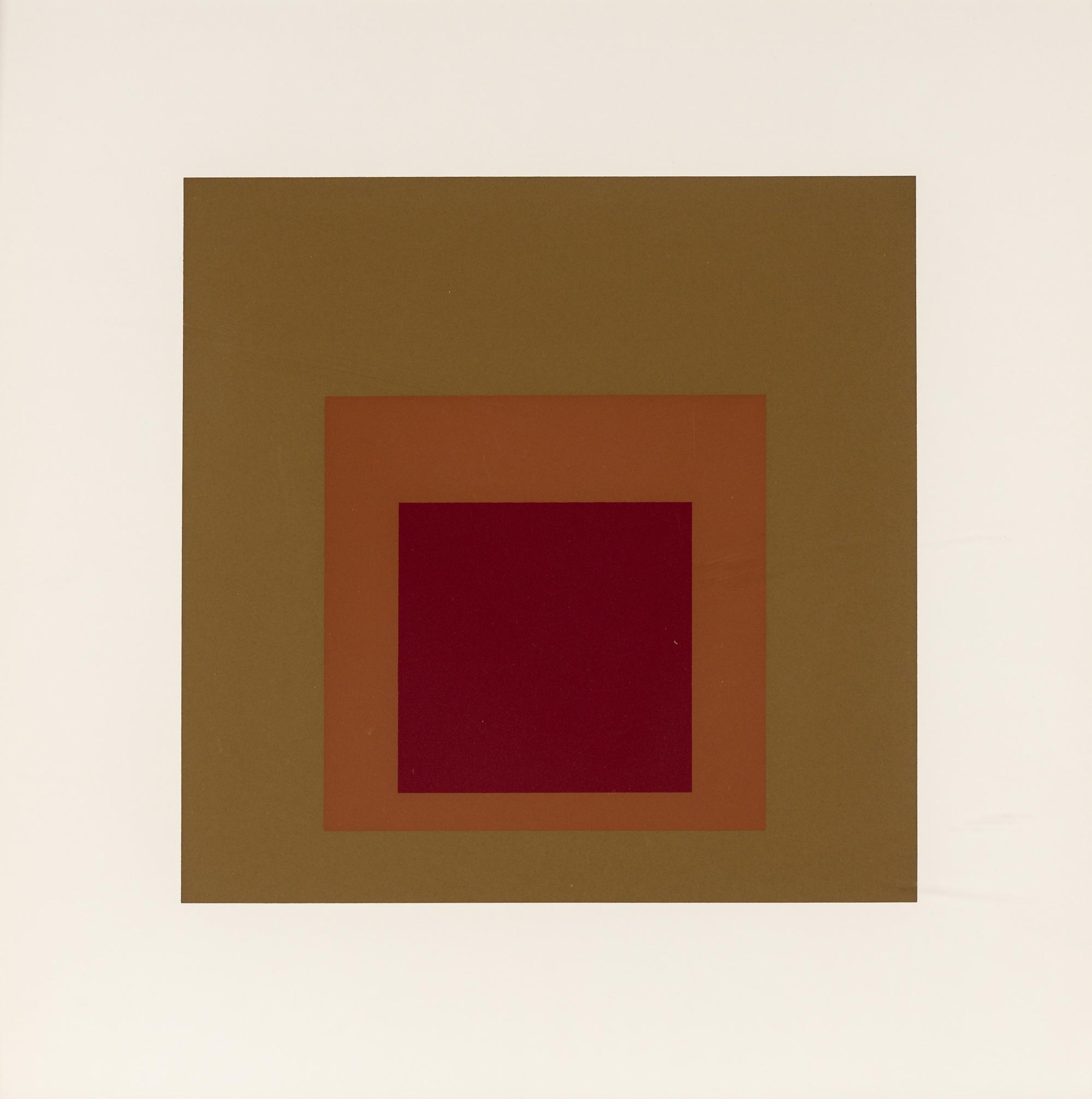 Homage to the Square (a group of nine from the portfolio of ten)