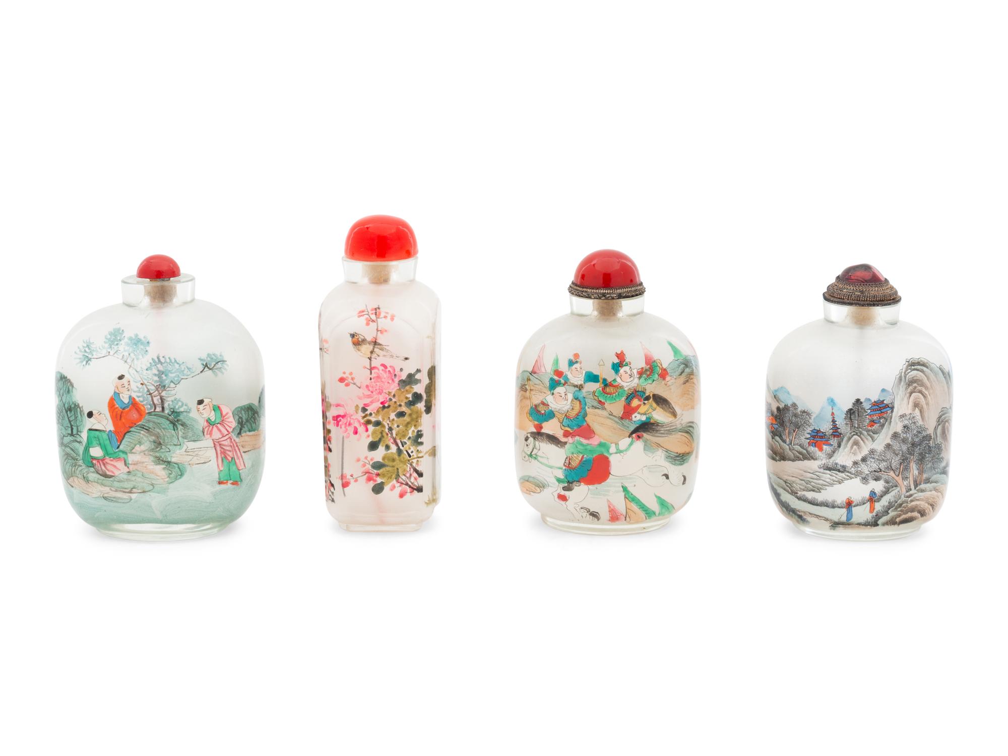 A Group of Chinese Snuff Bottles