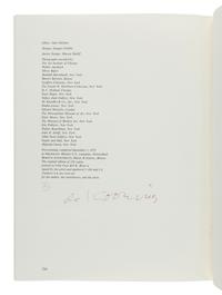 [DE KOONING, Willem (1904-1997)]. HESS, Thomas B. Willem de Kooning Drawings. Lausanne, Switzerland: Editions des Massons Lausanne, 1972.