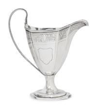 A Group of Four English Silver Creamers