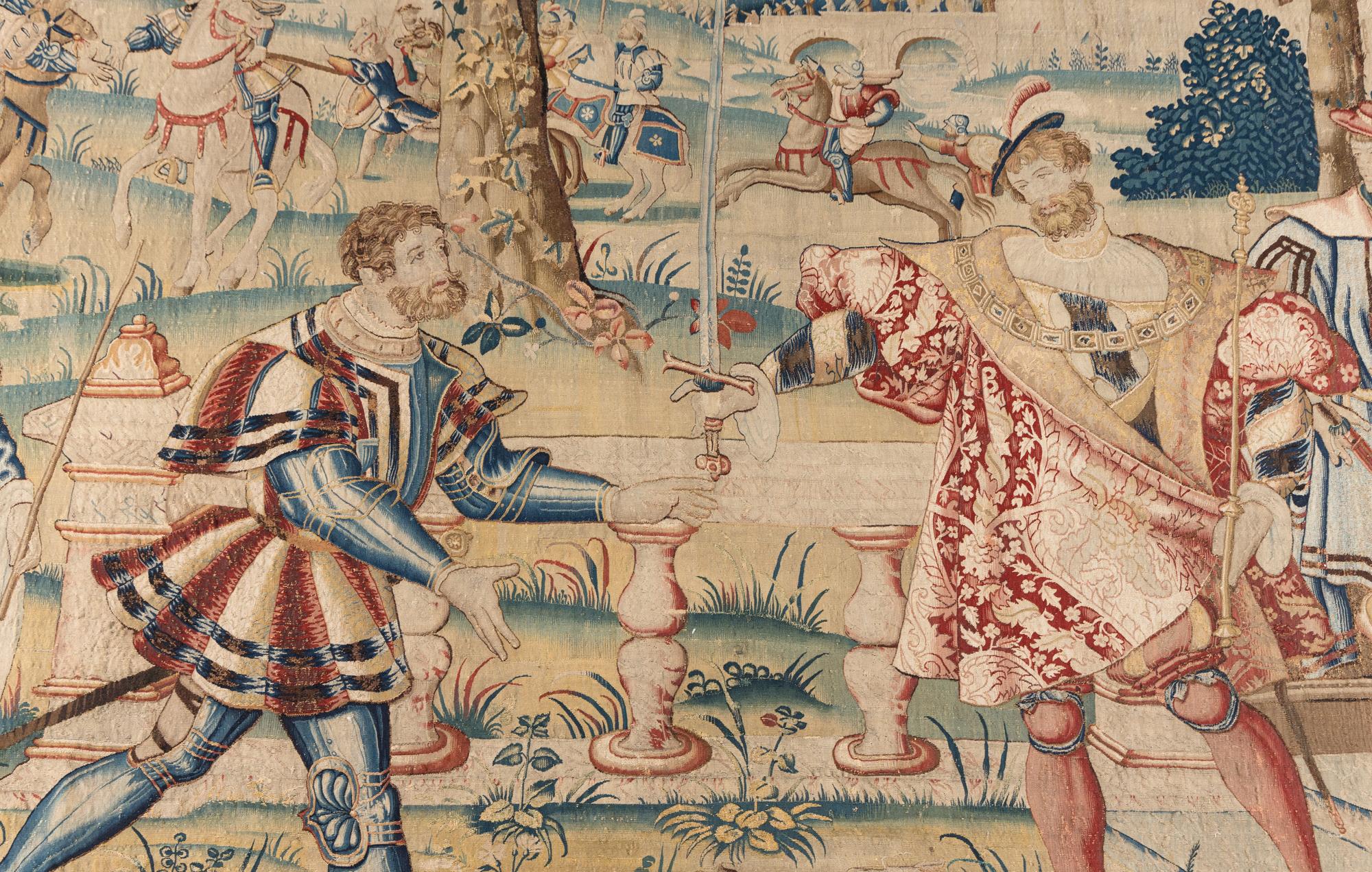 A Brussels Historical Tapestry from the Series The Story of Cyrus the Great