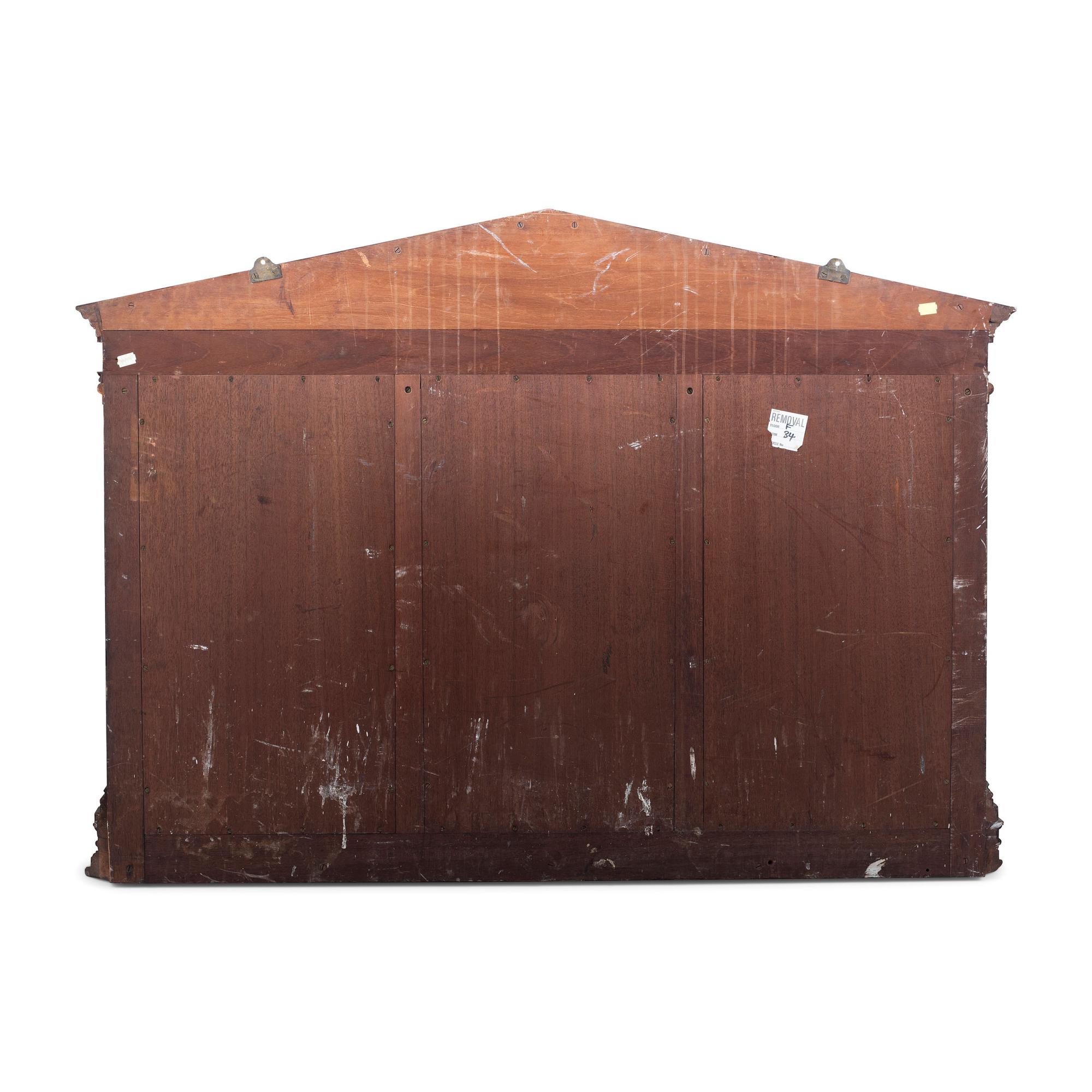 A Jameson Irish Whiskey Fitzpatrick’s Restaurant Hot-Air Balloon Painted Wood Bar Back Panel