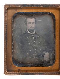 [MILITARIA]. Sixth plate daguerreotype of a Midshipman or Passed Midshipman, likely American.