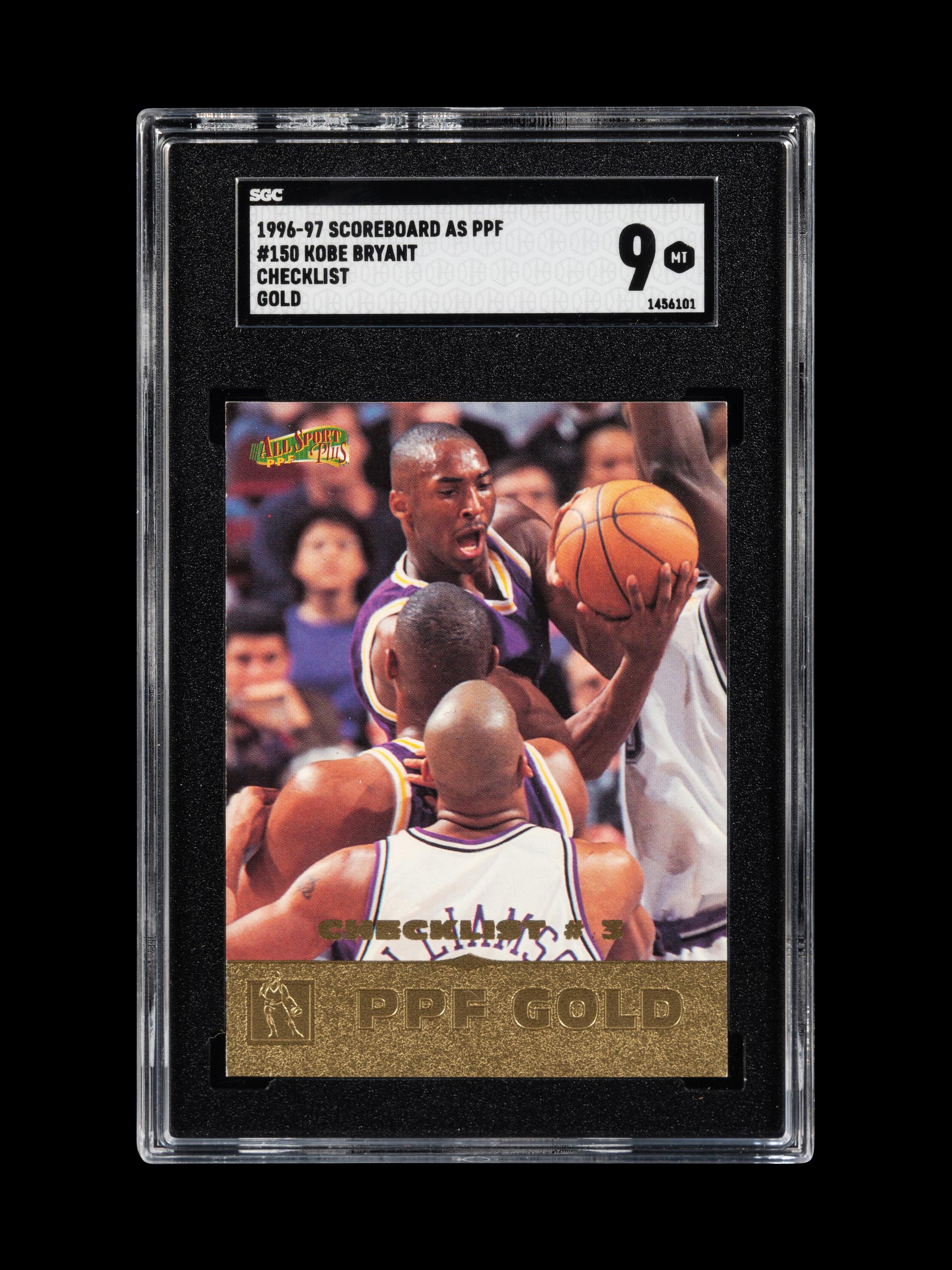 A Group of 1996-97 Score Board Kobe Bryant Rookie Basketball Cards,