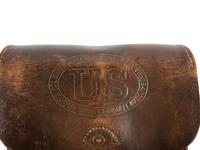 [CIVIL WAR]. Mann's Patent cartridge box by Gaylord, Chicopee, MA.