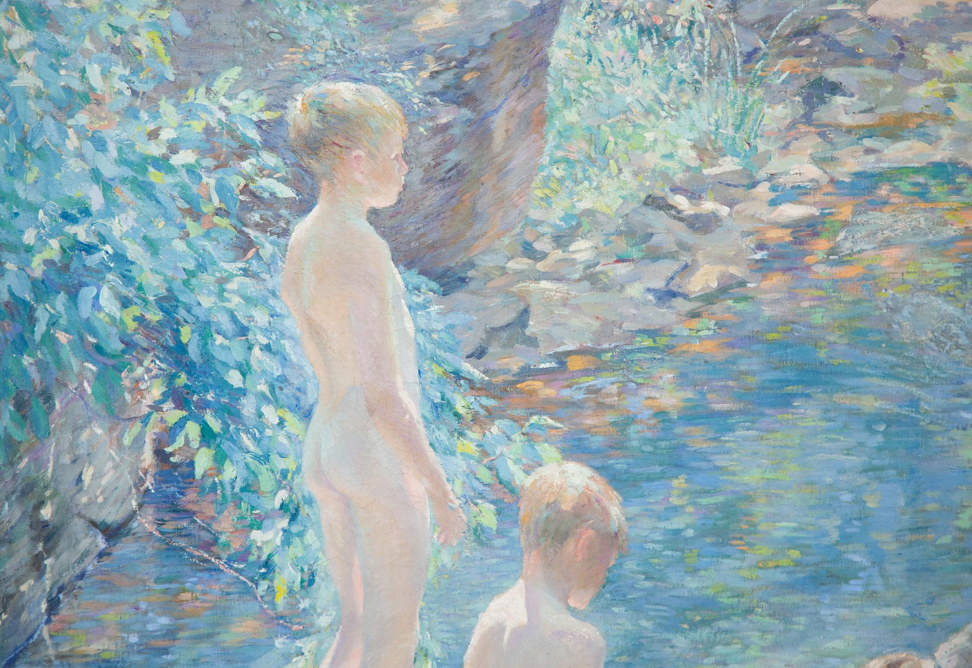 Three Boys at the Sheephole