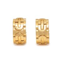 CARTIER, YELLOW GOLD 'PANTHÈRE ART DECO' CLIP EARRINGS