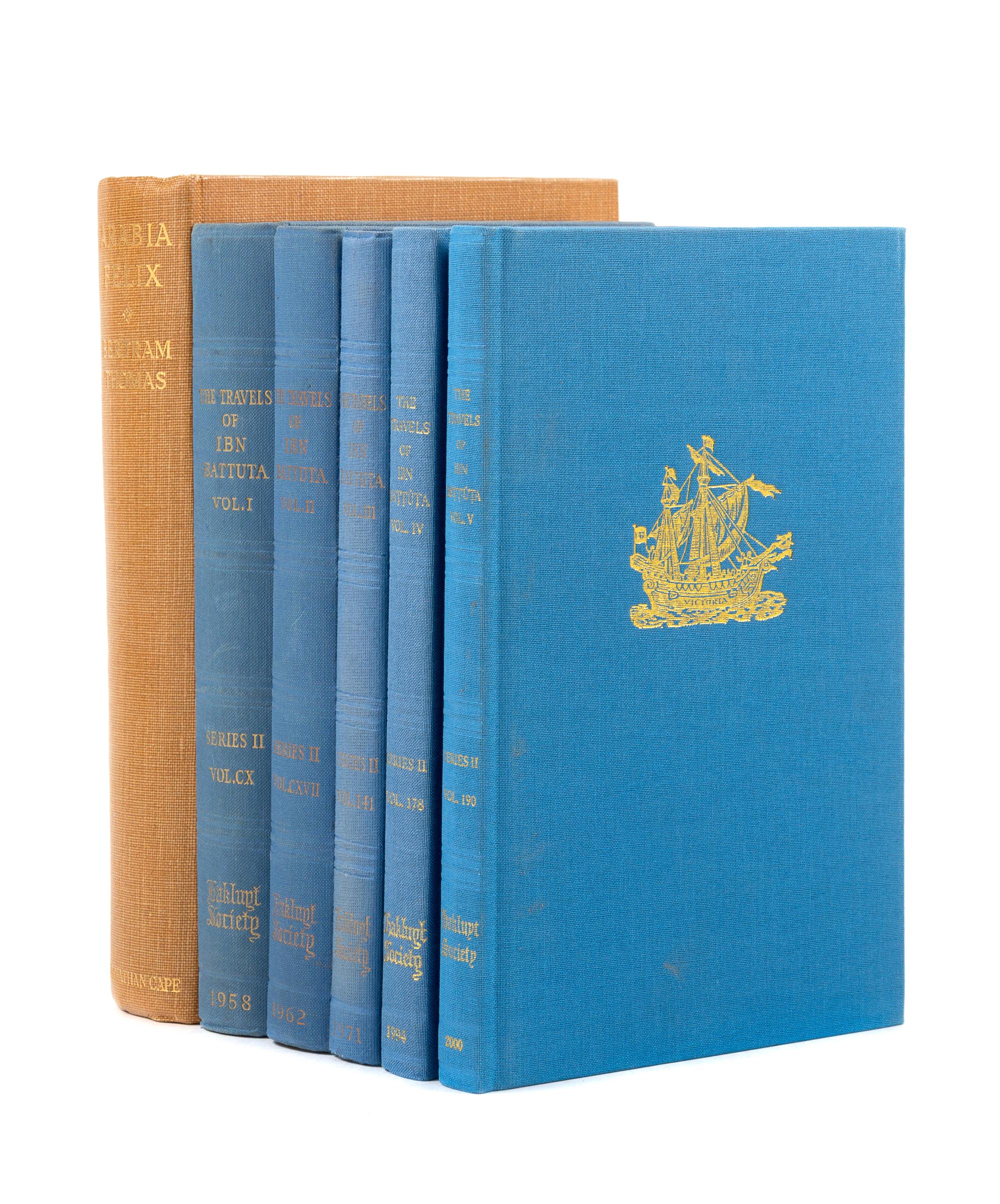 [ARABIA AND THE MIDDLE EAST]. THOMAS, Bertram (1892-1950). Arabia Felix: Across the Empty Quarter of Arabia. London: Jonathan Cape, 193