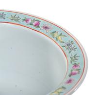 A Pair of Chinese Export Famille Rose Porcelain Jardinières