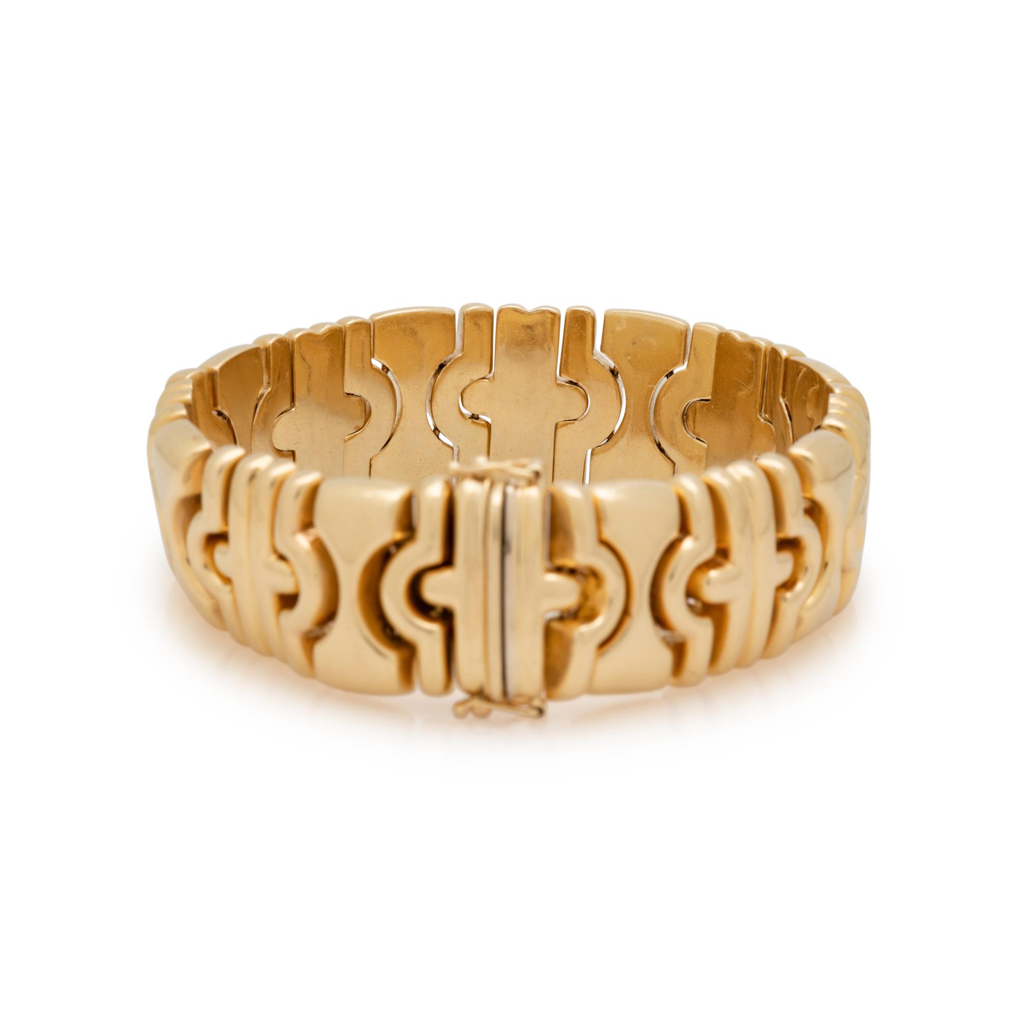 YELLOW GOLD BRACELET