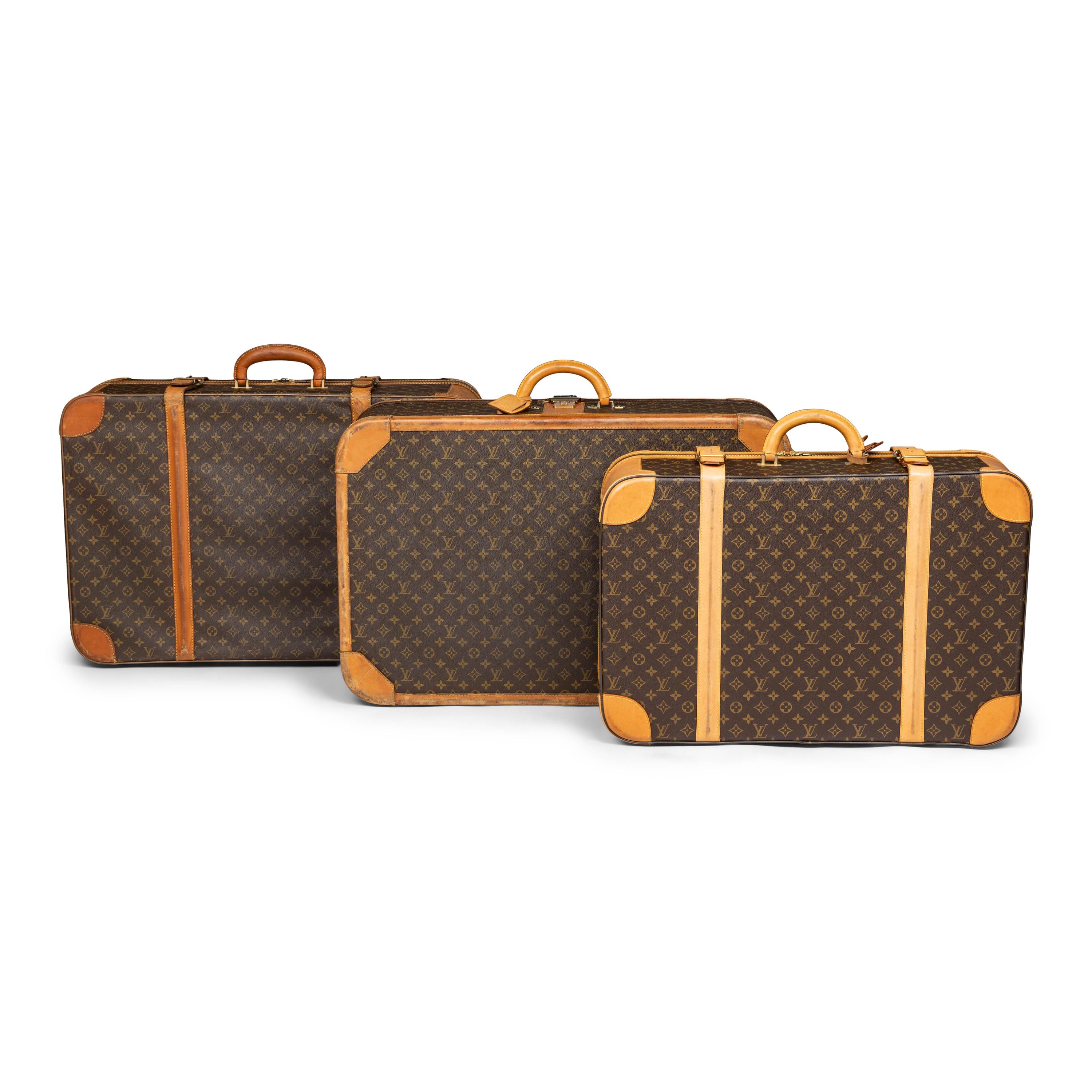 Louis Vuitton, Three Soft-Sided Suitcases